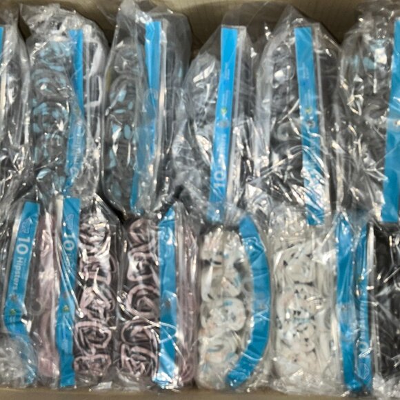 Hanes Girls’ Tagless Hipsters – LOT 67 - 240 pcs – 24 packs (10 ea) – Sz 8 - NEW - Picture 2 of 3